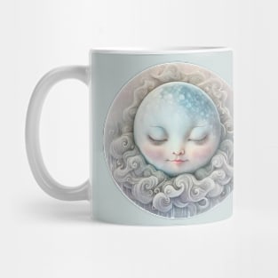 Soft Sleeping Moon Mug